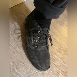 Vintage chukkas OG black skate 90s waxed canvas vault skateboarding surf summer